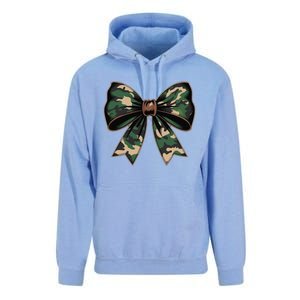 Camouflage Old Camo Bow Camo Coquette Bow Hunting Gift Unisex Surf Hoodie