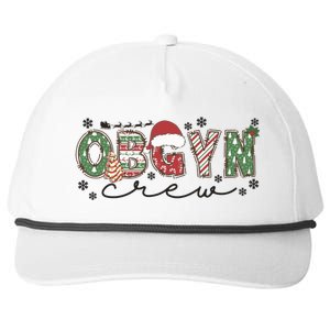 Christmas Obgyn Crew Obgyn Nurse Ultrasound Nurse Crew Great Gift Snapback Five-Panel Rope Hat