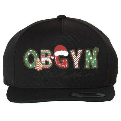 Christmas Obgyn Crew Obgyn Nurse Ultrasound Nurse Crew Great Gift Wool Snapback Cap