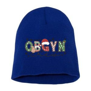 Christmas Obgyn Crew Obgyn Nurse Ultrasound Nurse Crew Great Gift Short Acrylic Beanie