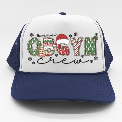 Christmas Obgyn Crew Obgyn Nurse Ultrasound Nurse Crew Great Gift Trucker Hat