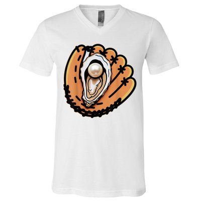  Chesapeake Oyster Catchers Tees Chesapeake Oyster Catchers Baseball V-Neck T-Shirt
