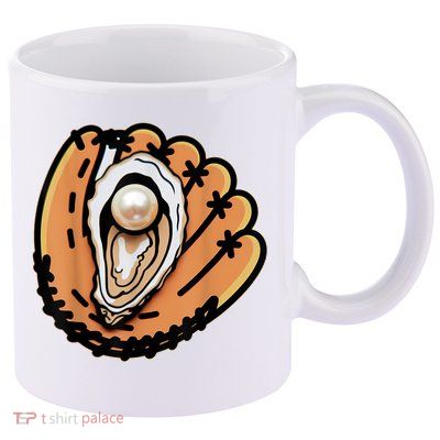  Chesapeake Oyster Catchers Tees Chesapeake Oyster Catchers Baseball 11oz C Handle Ceramic Mug