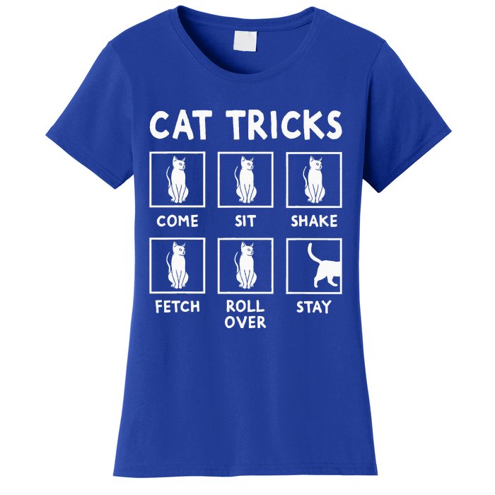 Cat Owner Cat Tricks For Feline Women's T-Shirt