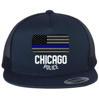 City Of Chicago Police Officer Illinois Policemancity Of Chicago Police Officer Flat Bill Trucker Hat