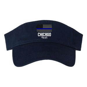 City Of Chicago Police Officer Illinois Policemancity Of Chicago Police Officer Valucap Bio-Washed Visor