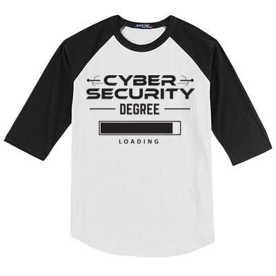 Cybersecurity Outfit Computer Security Computer Engineer Kids Colorblock Raglan Jersey