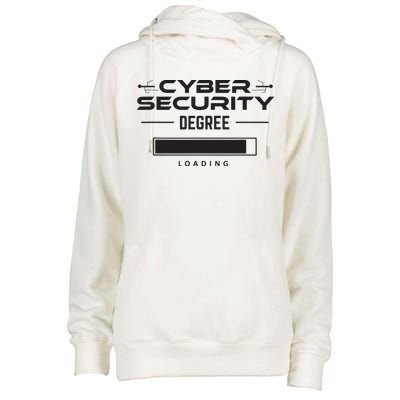 Cybersecurity Outfit Computer Security Computer Engineer Womens Funnel Neck Pullover Hood