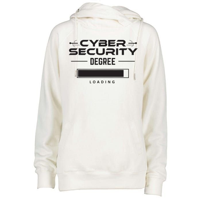 Cybersecurity Outfit Computer Security Computer Engineer Womens Funnel Neck Pullover Hood