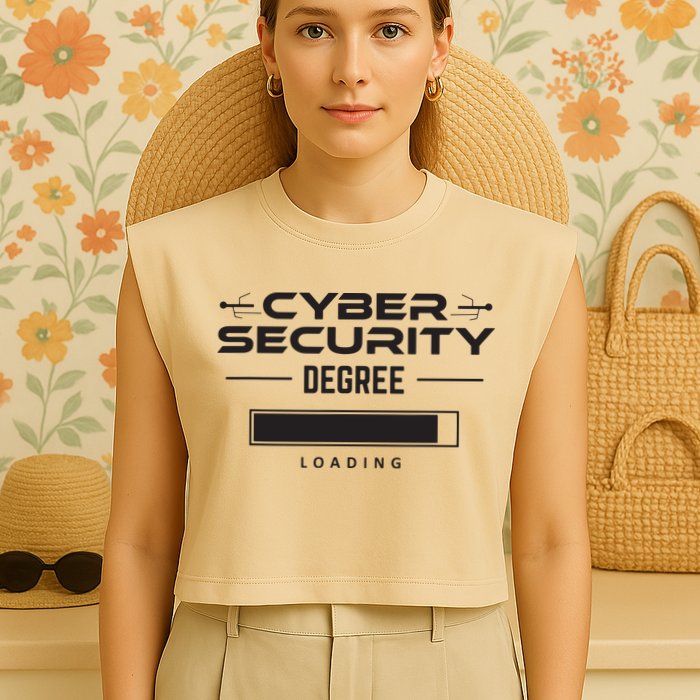 Cybersecurity Outfit Computer Security Computer Engineer Garment-Dyed Women's Muscle Tee