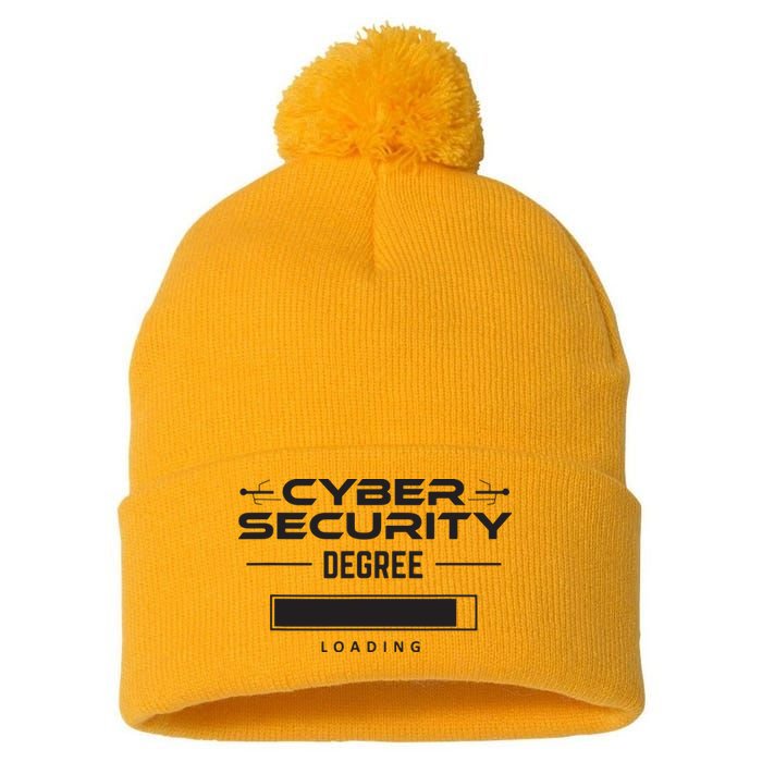 Cybersecurity Outfit Computer Security Computer Engineer Pom Pom 12in Knit Beanie