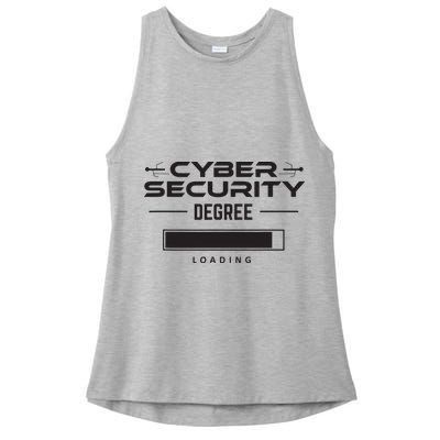 Cybersecurity Outfit Computer Security Computer Engineer Ladies PosiCharge Tri-Blend Wicking Tank
