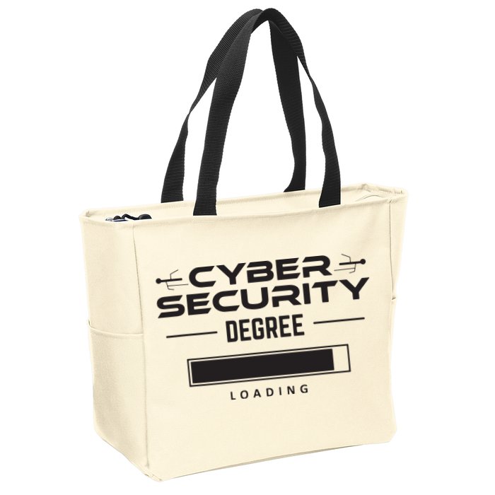 Cybersecurity Outfit Computer Security Computer Engineer Zip Tote Bag