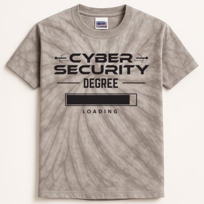 Cybersecurity Outfit Computer Security Computer Engineer Kids Tie-Dye T-Shirt