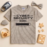 Cybersecurity Outfit Computer Security Computer Engineer Kids Tie-Dye T-Shirt