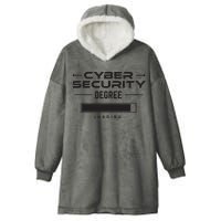 Cybersecurity Outfit Computer Security Computer Engineer Hooded Wearable Blanket
