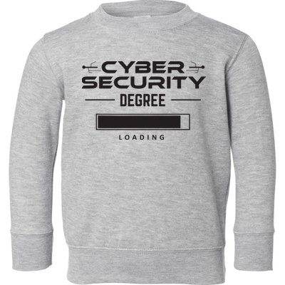 Cybersecurity Outfit Computer Security Computer Engineer Toddler Sweatshirt