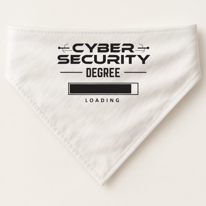 Cybersecurity Outfit Computer Security Computer Engineer USA-Made Doggie Bandana