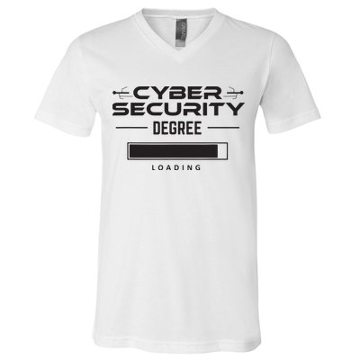 Cybersecurity Outfit Computer Security Computer Engineer V-Neck T-Shirt