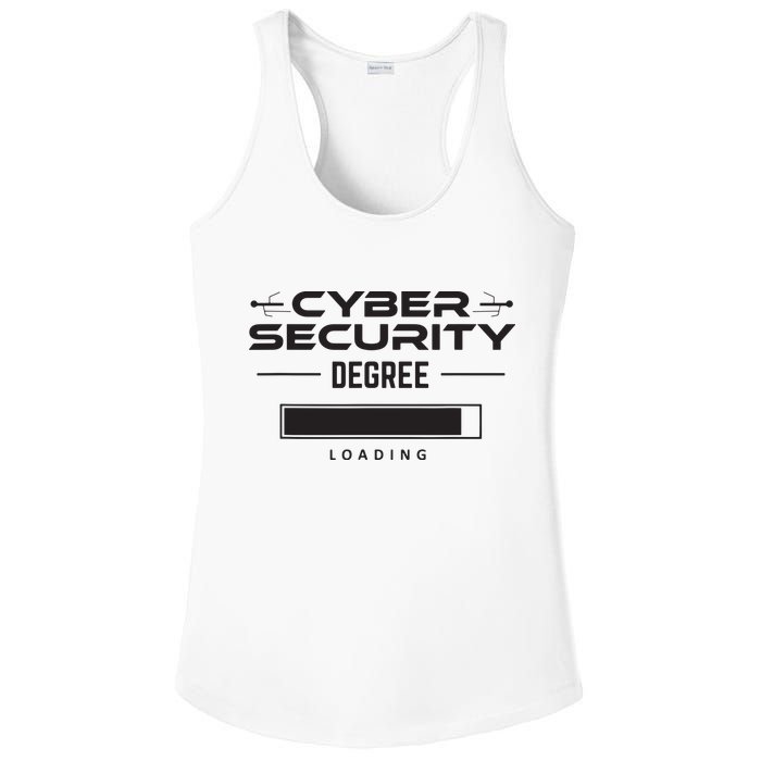 Cybersecurity Outfit Computer Security Computer Engineer Ladies PosiCharge Competitor Racerback Tank