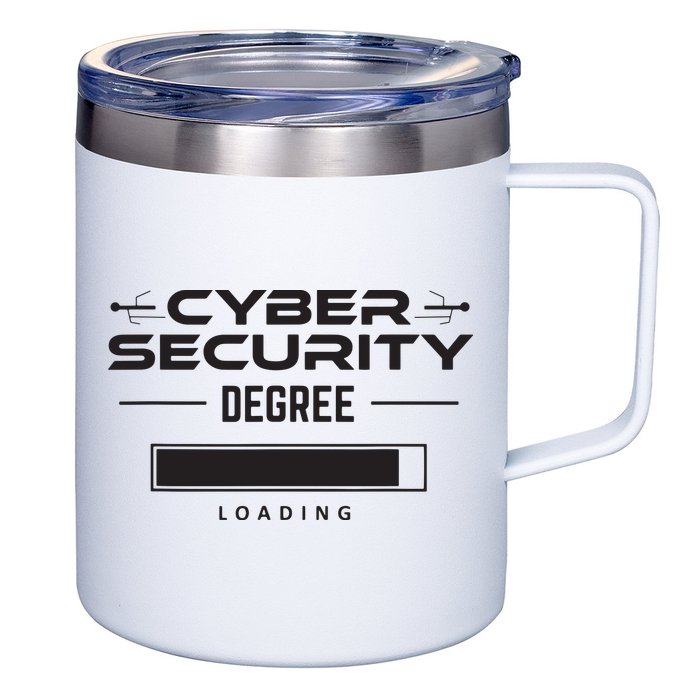 Cybersecurity Outfit Computer Security Computer Engineer 12oz Stainless Steel Coffee Mug