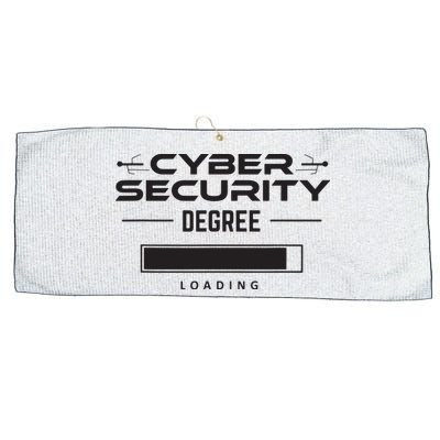 Cybersecurity Outfit Computer Security Computer Engineer Large Microfiber Waffle Golf Towel