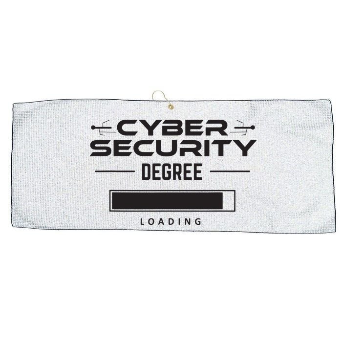 Cybersecurity Outfit Computer Security Computer Engineer Large Microfiber Waffle Golf Towel