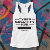 Cybersecurity Outfit Computer Security Computer Engineer Womens Tank Top