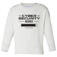 Cybersecurity Outfit Computer Security Computer Engineer Toddler Long Sleeve Shirt