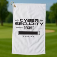 Cybersecurity Outfit Computer Security Computer Engineer Golf Towel