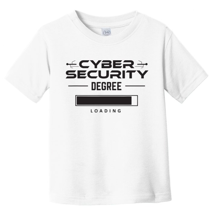 Cybersecurity Outfit Computer Security Computer Engineer Toddler T-Shirt