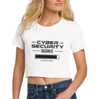 Cybersecurity Outfit Computer Security Computer Engineer Crop Top