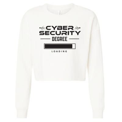 Cybersecurity Outfit Computer Security Computer Engineer Cropped Pullover Crew
