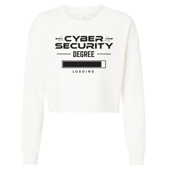 Cybersecurity Outfit Computer Security Computer Engineer Cropped Pullover Crew