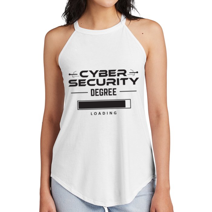 Cybersecurity Outfit Computer Security Computer Engineer Women's Perfect Tri Rocker Tank