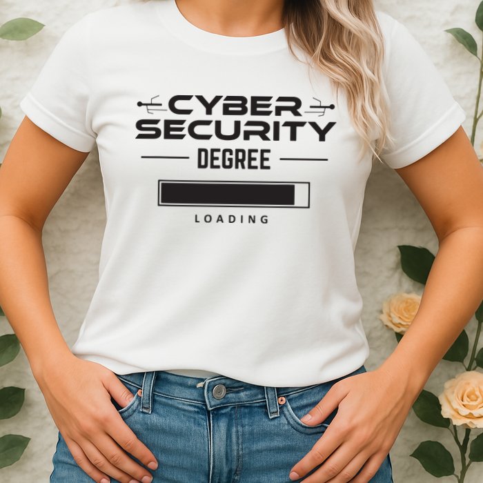Cybersecurity Outfit Computer Security Computer Engineer Womens T-Shirt