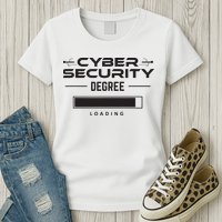 Cybersecurity Outfit Computer Security Computer Engineer Womens T-Shirt