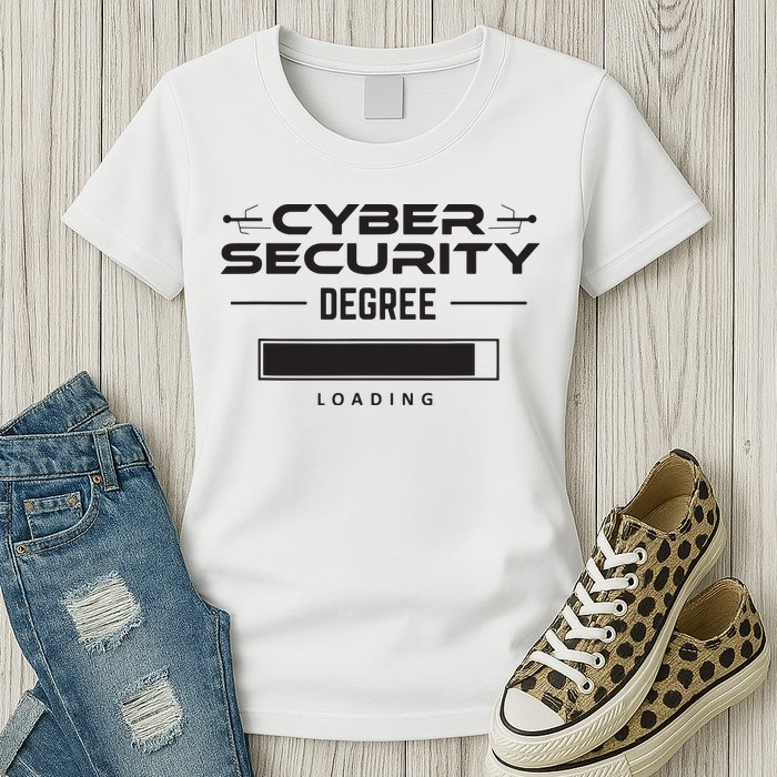 Cybersecurity Outfit Computer Security Computer Engineer Womens T-Shirt