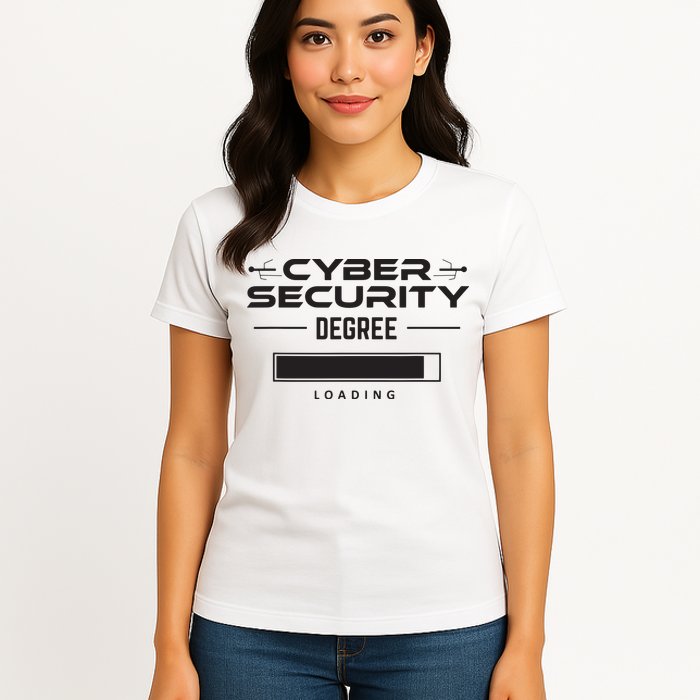 Cybersecurity Outfit Computer Security Computer Engineer Womens T-Shirt