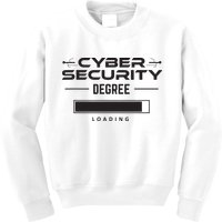 Cybersecurity Outfit Computer Security Computer Engineer Kids Sweatshirt