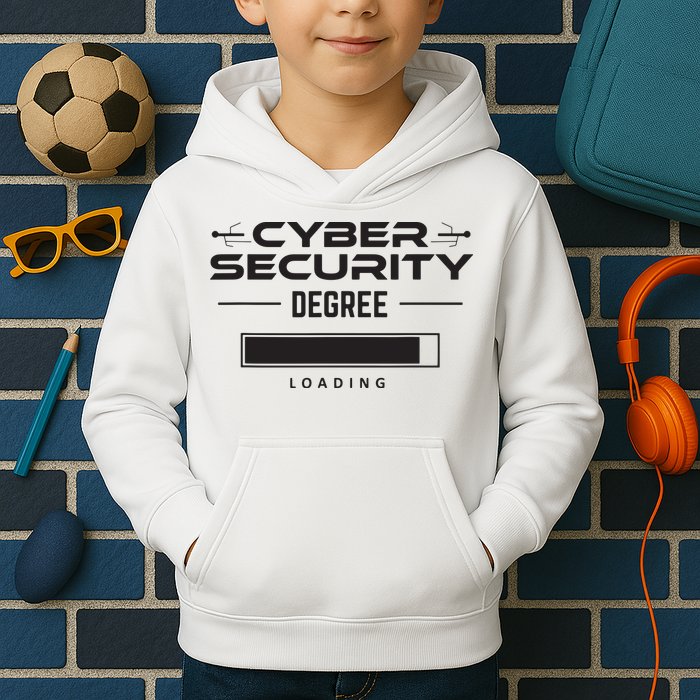 Cybersecurity Outfit Computer Security Computer Engineer Kids Hoodie
