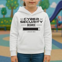 Cybersecurity Outfit Computer Security Computer Engineer Kids Hoodie