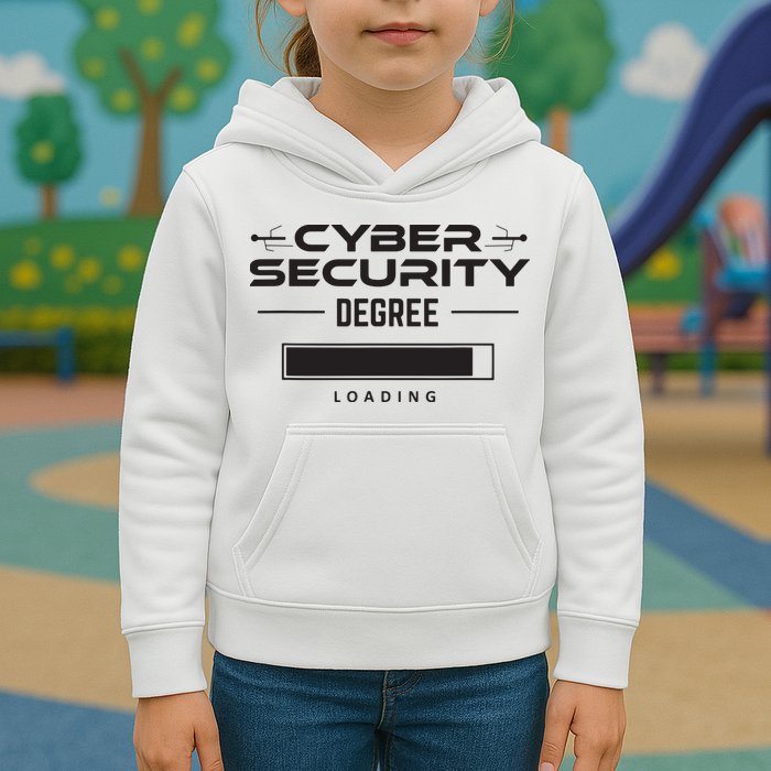 Cybersecurity Outfit Computer Security Computer Engineer Kids Hoodie