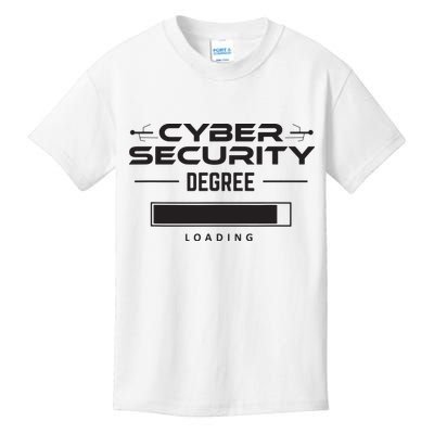 Cybersecurity Outfit Computer Security Computer Engineer Kids T-Shirt