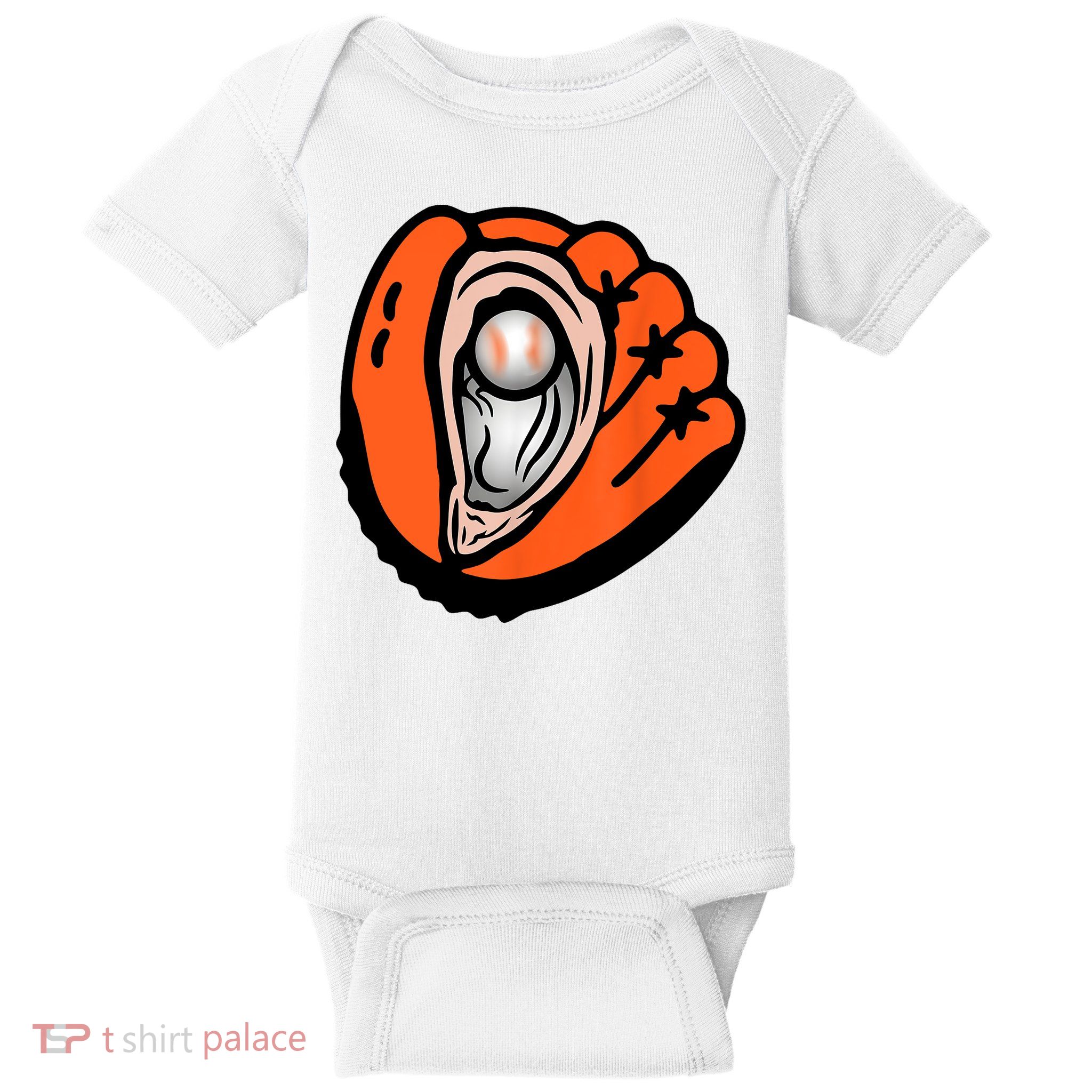 Chesapeake Oyster Catchers Logo  Baby Bodysuit