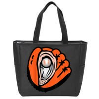 Chesapeake Oyster Catchers Merch Chesapeake Oyster Catchers Logo tee Zip Tote Bag