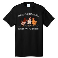 Chicken Owner Chicken Lover Poultry Farm Chicken Whisperer Tall T-Shirt