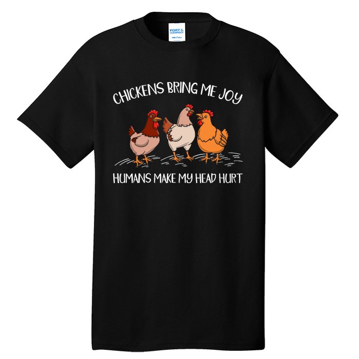 Chicken Owner Chicken Lover Poultry Farm Chicken Whisperer Tall T-Shirt