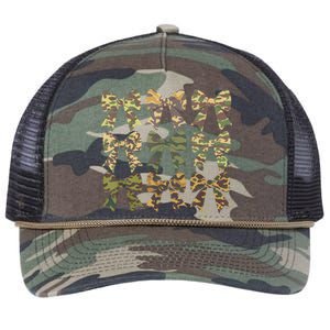 Camouflage Old Camo Bow Camo Coquette Bow Hunting Women Girl Retro Rope Trucker Hat Cap