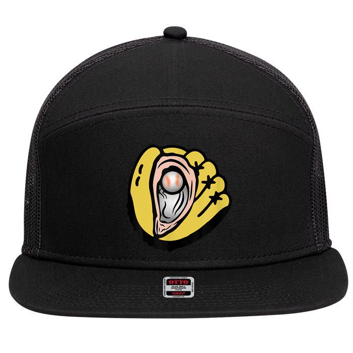 Chesapeake Oyster Catchers Tees Chesapeake Oyster Catchers Baseball 7 Panel Mesh Trucker Snapback Hat